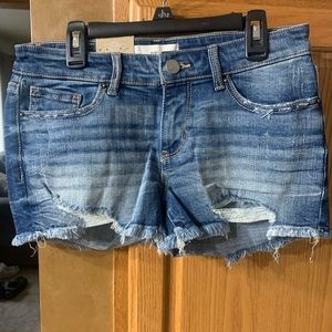 NWT BKE Stella Jean Shorts size 26 low rise slim fit